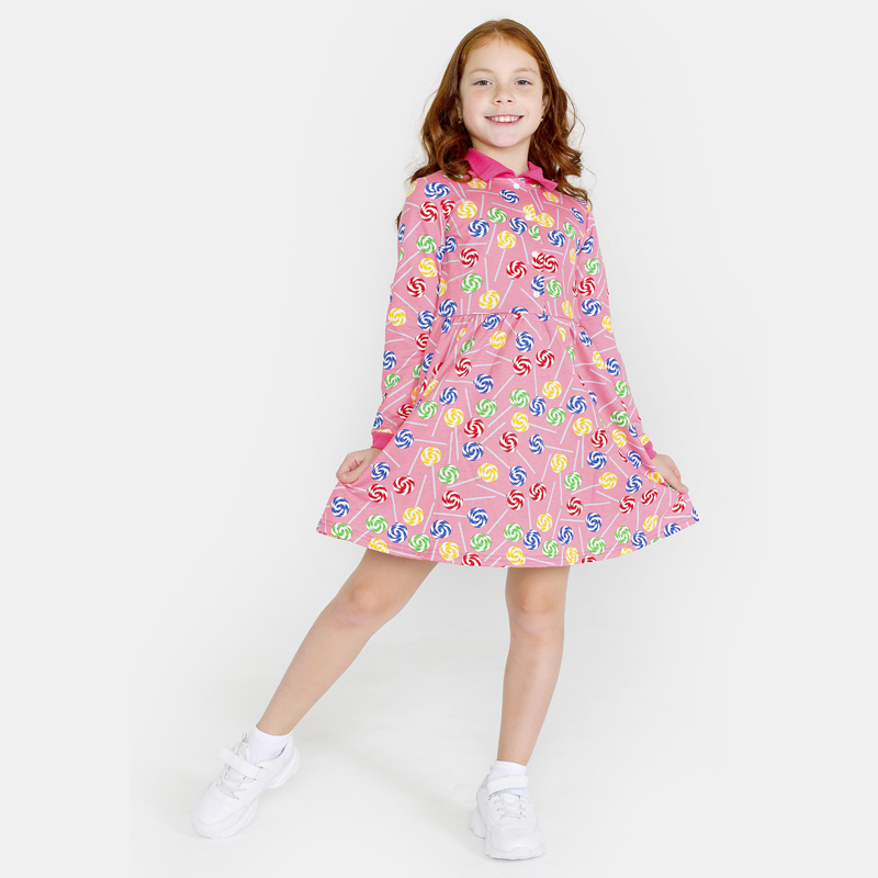 Купить Платье для девочки Карамелька оптом от производителя Мариша
